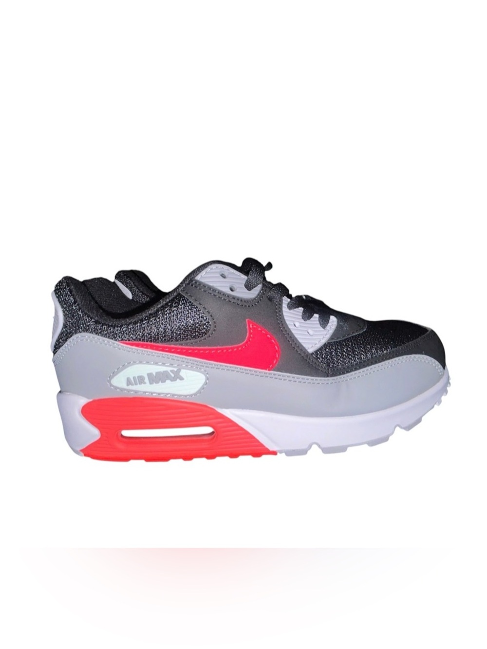 Nike Air Max sneaker in Gray and Bright Pink Accent never worn no box